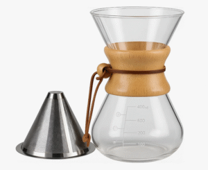 Chemex Cafe Brewing 4 Tazas Método Café Filtrado 400ml