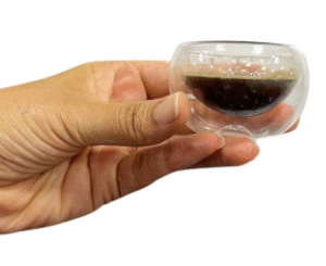 Vaso doble fondo x6pcs 40ML