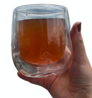 Vaso doble fondo ovalado 250ML